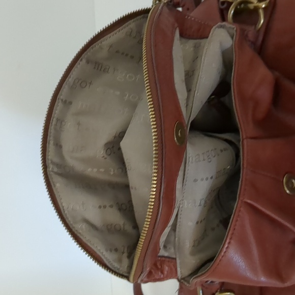 Margot Rust Leather Crossbody Bag - Picture 5 of 6